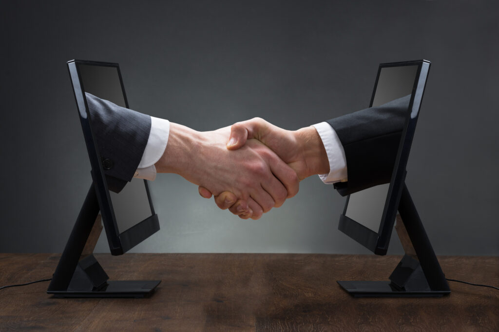 professional shake hands Image