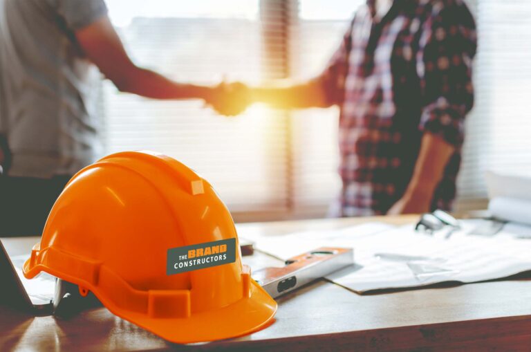 shaking construction workers