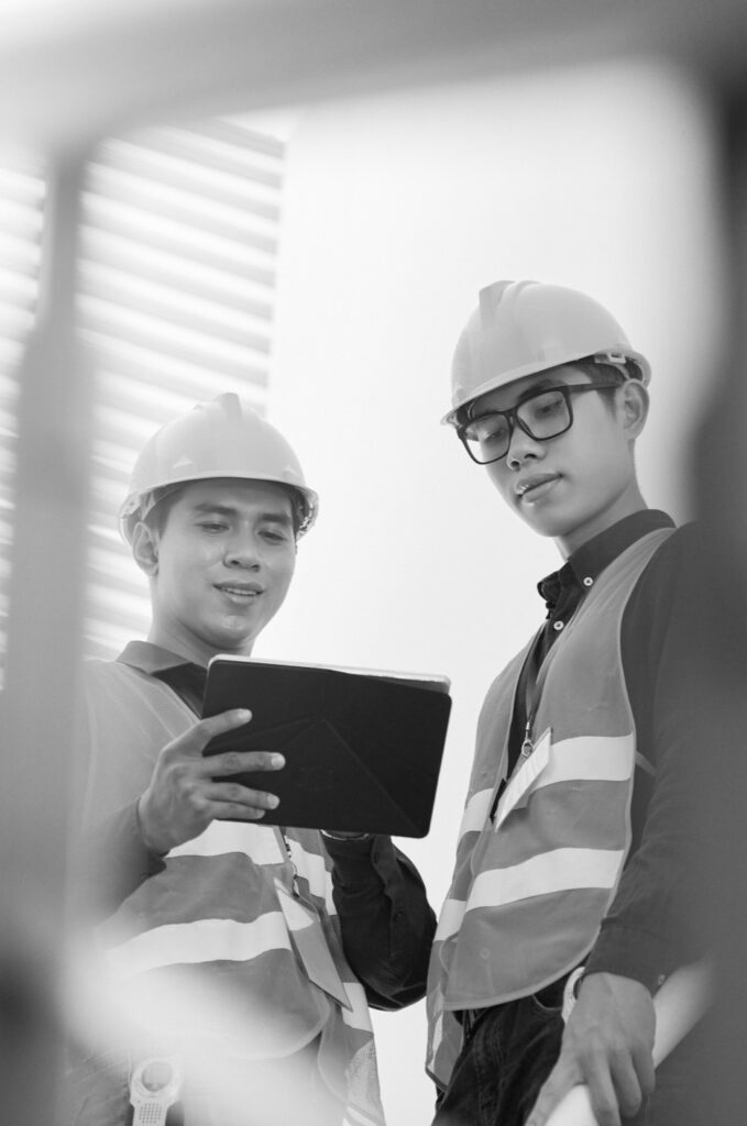 contractors checking social media accounts