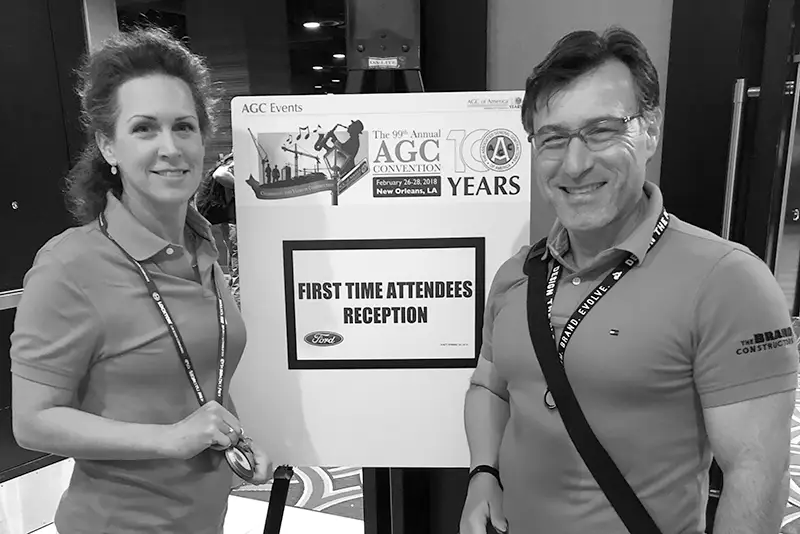 RJ and Adrienne at AGC event